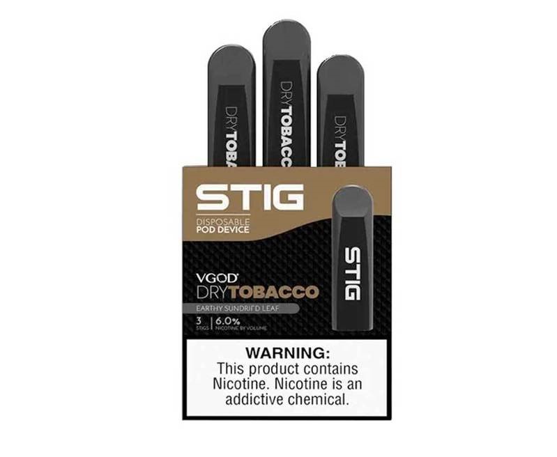STIG PODS 300 PUFF (TABACO)