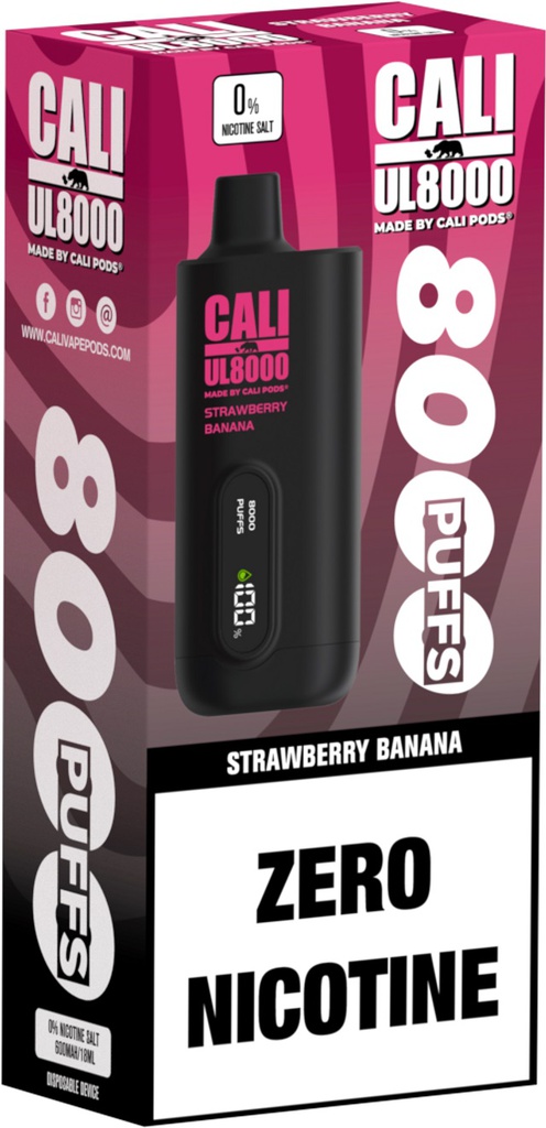 CALI ZERO 8000PUFF