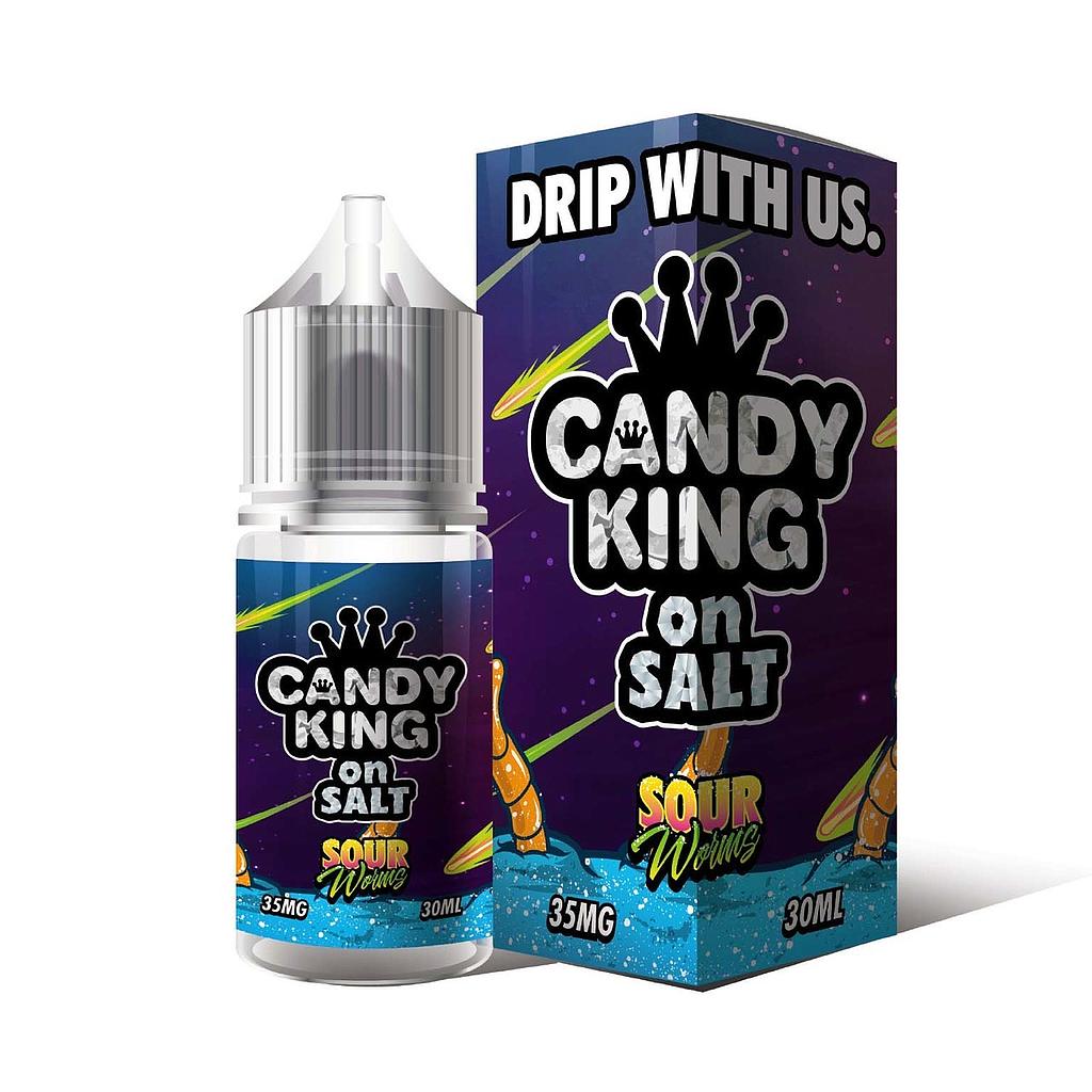 CANDY KING SALT (50MG, SOUR WORMS)