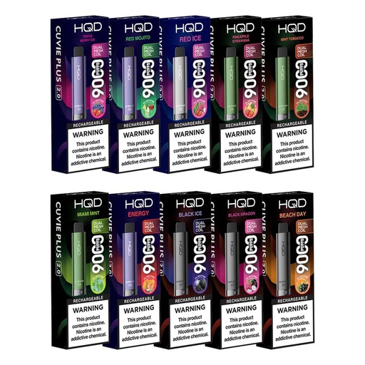 HQD CUVIE PLUS 2.0 9000 PUFF
