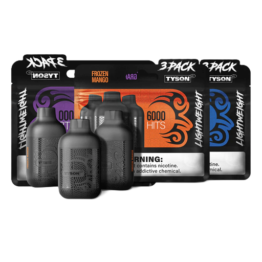 TYSON LIGHTWEIGHT VAPE 2000 PUFF